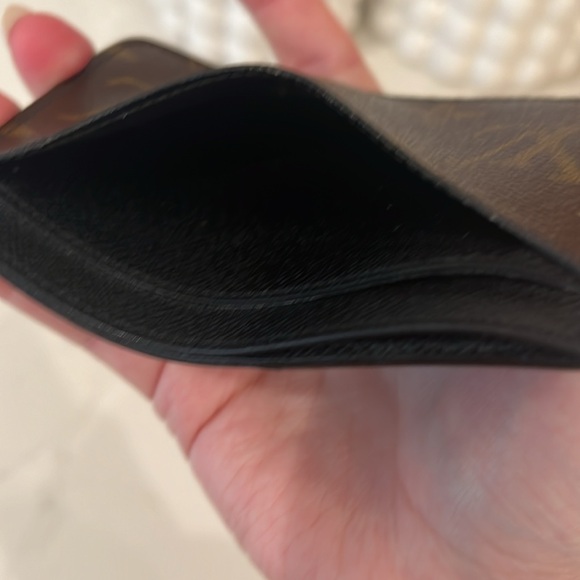 LOUIS VUITTON NEO PORTE CARTES in Monogram Macassar CARD HOLDER WALLET - Picture 10 of 14